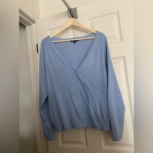 Banana Republic Sky Blue Women's Cardigan XL